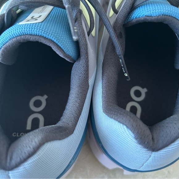 NEW Womens On Running Cloudstratus Chambray Lavender Size 9.5 Shoes Sneakers - Picture 9 of 11